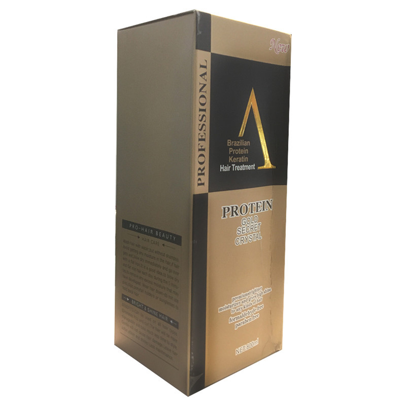 ماسک مو آ برزلین مدل Gold Secret Crystal حجم 800 میلی لیتر