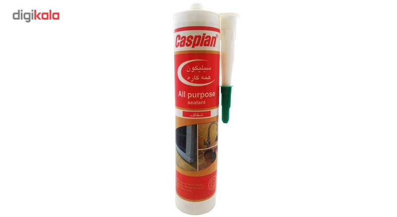چسب سیلیکون آکواریوم کاسپین مدل شفاف حجم 300 میلی لیتر