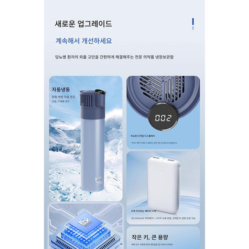 یخچال قابل حمل خودرو مدل ‎B0DFGDKG14 ظرفیت 0.5 لیتر