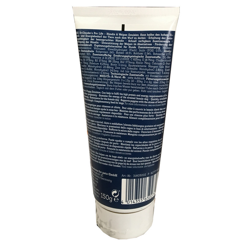خمیر مولتی ویتامین سگ دکتر کلادرز مدل Mother & Puppy Emulsion وزن 150 گرم
