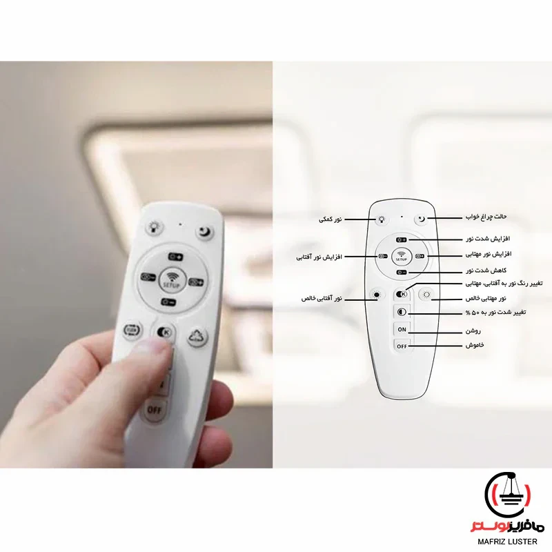 آباژور ایستاده مافریز مدل مدرن کد LSB140
