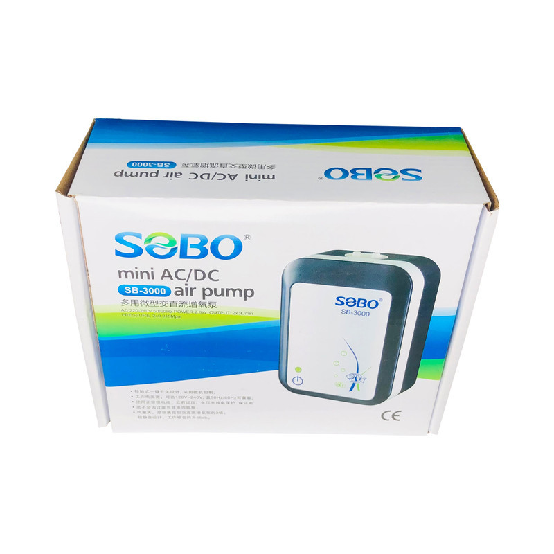 پمپ هوا آکواریوم سوبو مدل sb-3000 شارژی