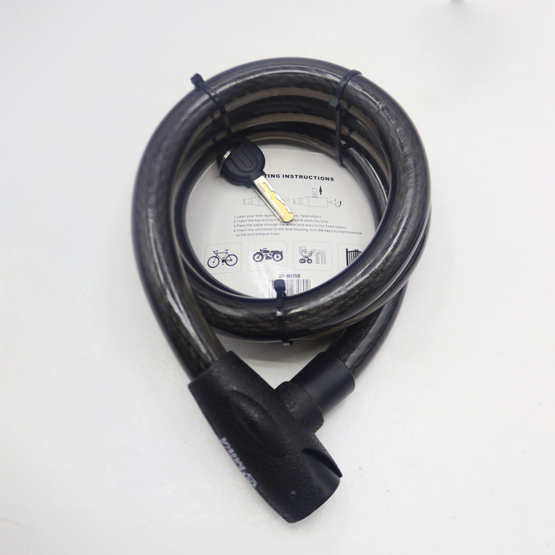 قفل کابلی موتورسیکلت میکا کد YP-25*1500MM