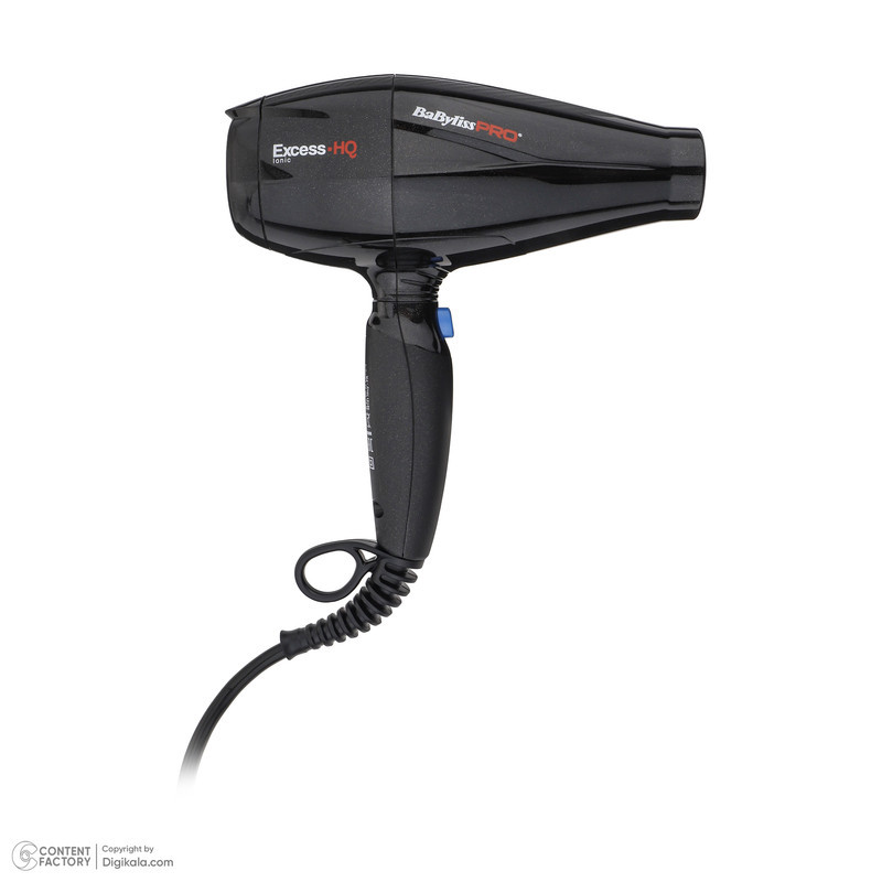 سشوار خانگی 2600 وات بابیلیس پرو مدل BAB6990IE، موتور AC، وزن 555 گرم، دارای سری متمرکز‌کننده باریک، متمرکز‌کننده پهن با ویژگی صاف‌کنندگی، حجم‌دهندگی، با قابلیت باد سرد