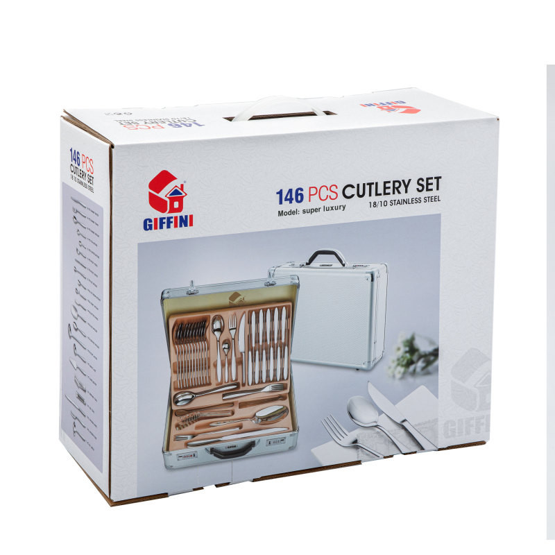 سرویس قاشق و چنگال 146 پارچه جی فی نی مدل DA-0168
