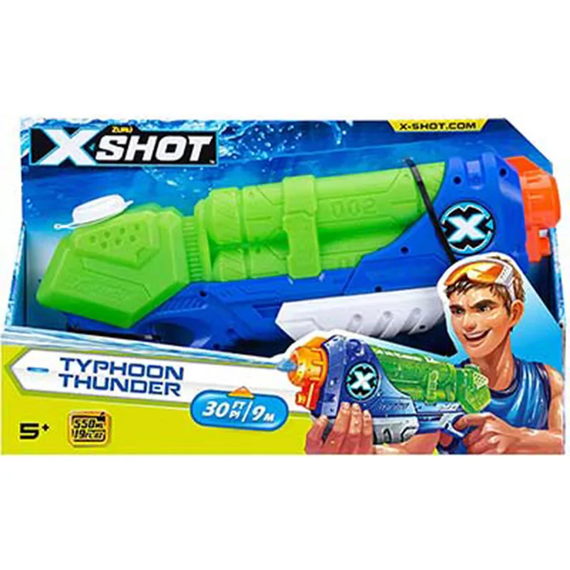 تفنگ آب پاش زورو مدل X-Shot مدل Typhoon Thunder