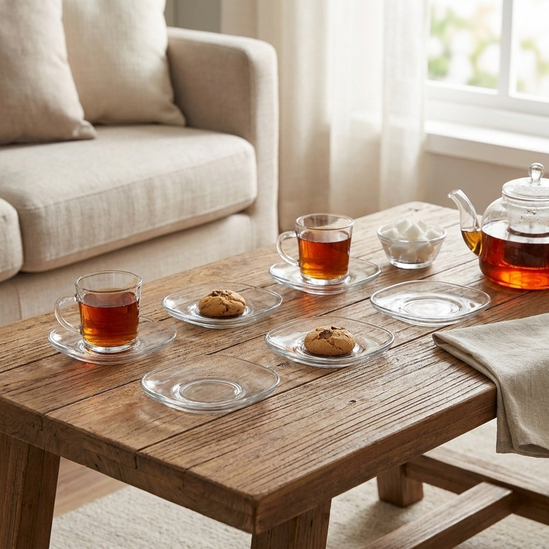 نعلبکی لاو مدل LV-ZEN277F بسته 6 عددی