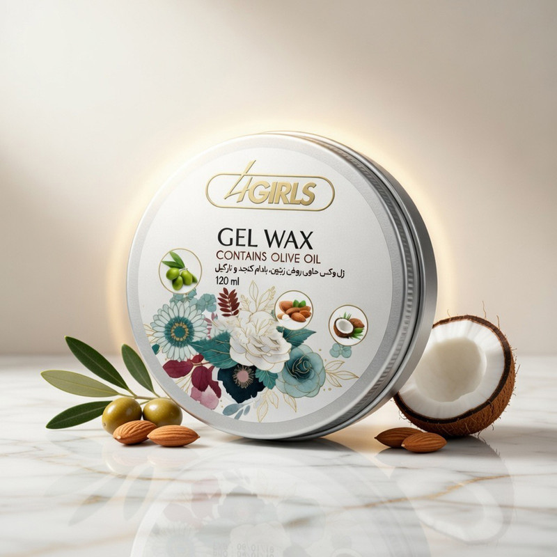ژل مو 4گرلز مدل OLIVE OIL حجم 120 میلی‌لیتر