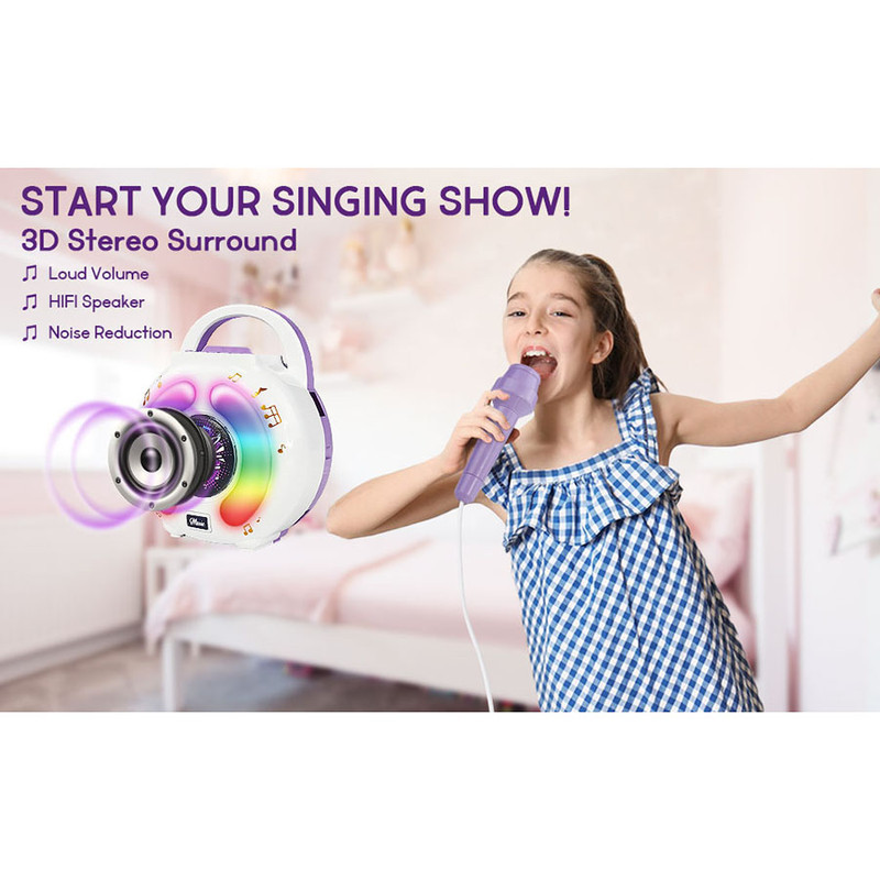 اسپیکر بلوتوثی قابل حمل مدل sound box طرح دو میکروفون کد 6004