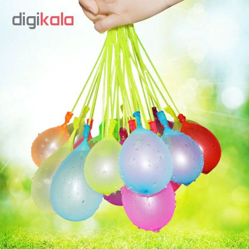 بادکنک آبی مجیک بالون مدل WaterBallon کد 2001197 بسته 3 عددی