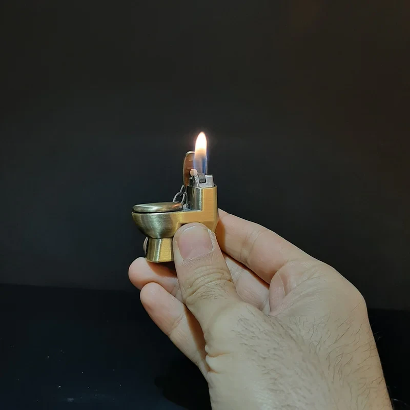 فندک مدل توالت فرنگی