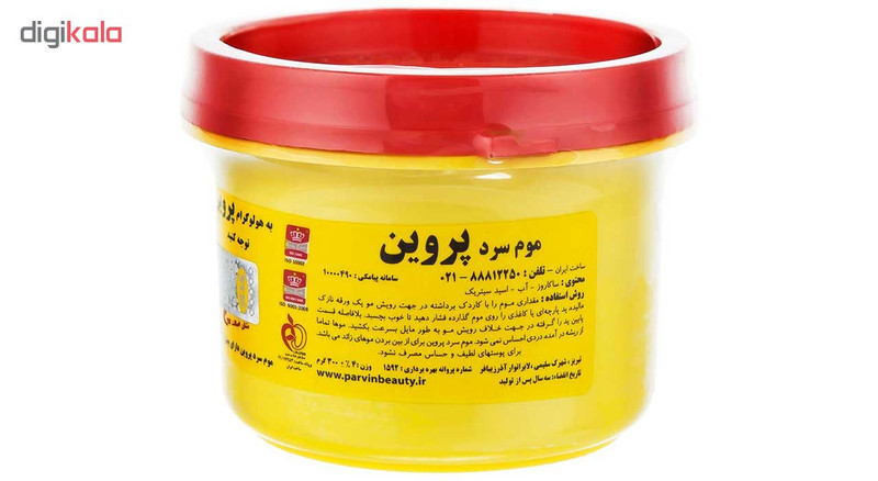 موم سرد پروین مدل HONEY حجم 300 گرم