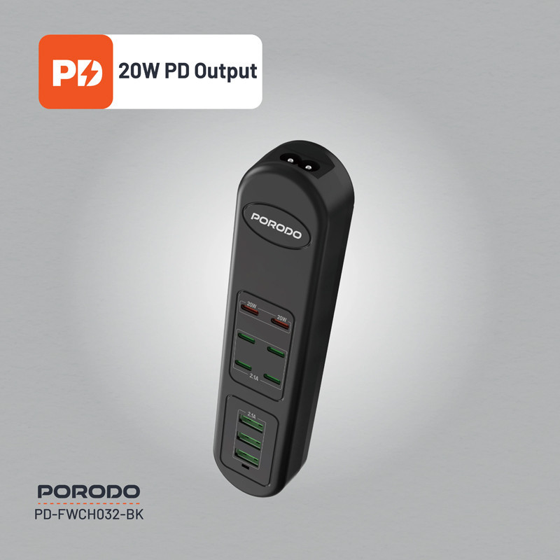 چندراهی برق پرودو مدل USB HUB