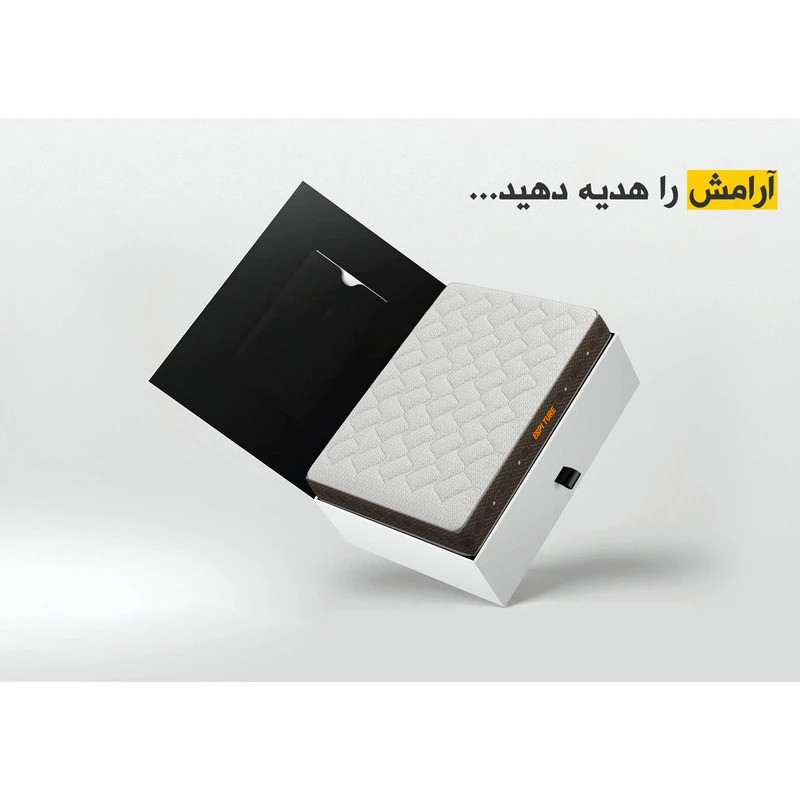 تشک طبی فنری اِسپی توره مدل رویال کد GT - 4years یک نفره سایز 200×90 سانتی متر