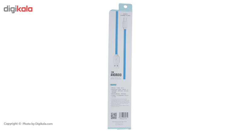 کابل تبدیل USB به microUSB الدینیو مدل XS-07 طول 1 متر