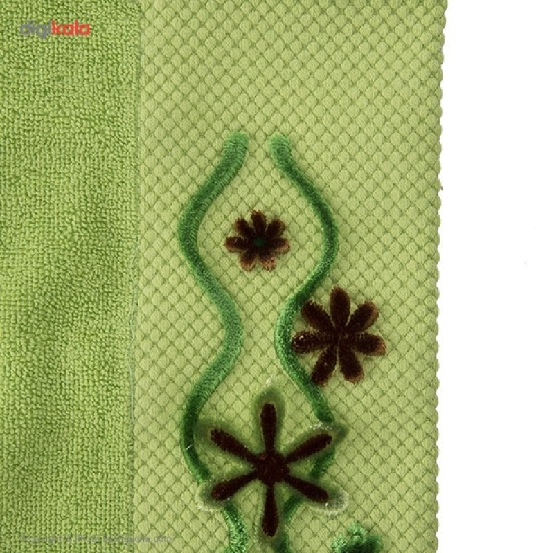 حوله دستی آذرریس تبریز مدل تافتینگ 5 سایز 75×40 سانتی متر