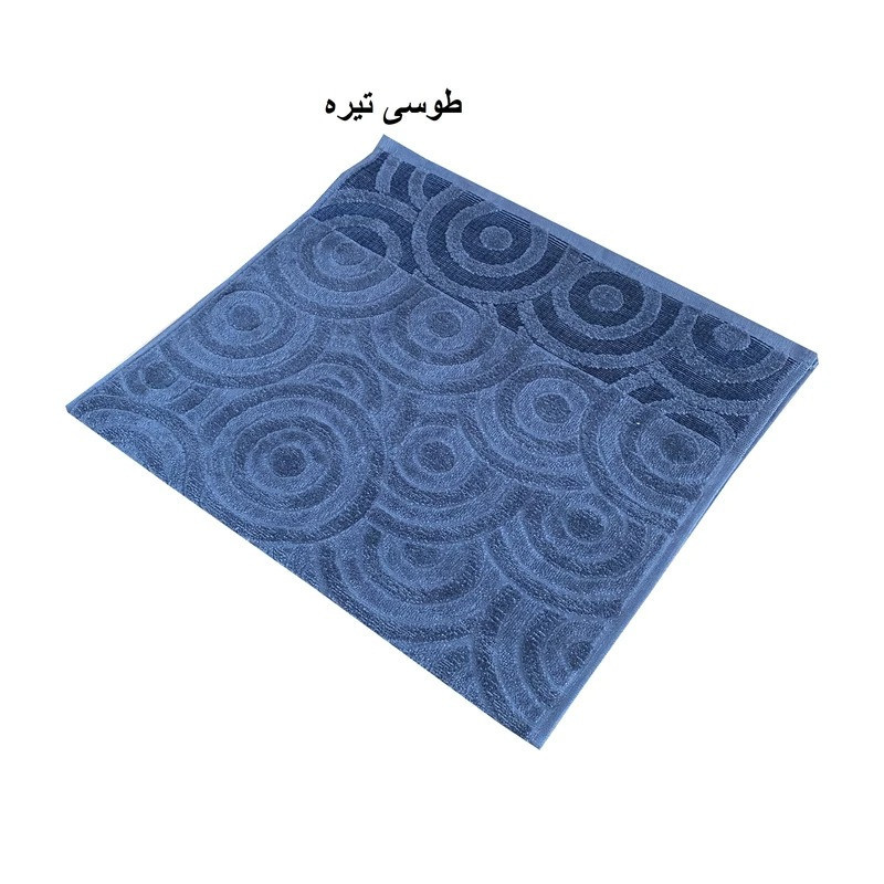 حوله دست و  صورت ماندگار مدل Circle سایز 35X70 سانتی متر