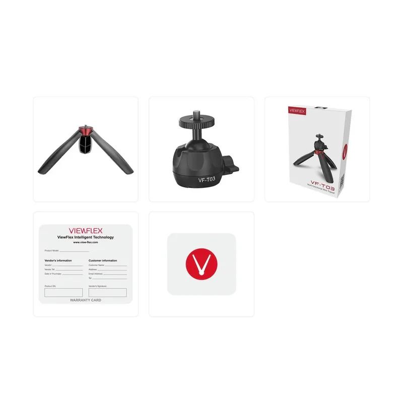 سه پایه دوربین ویوفلکس مدل  VF-T03