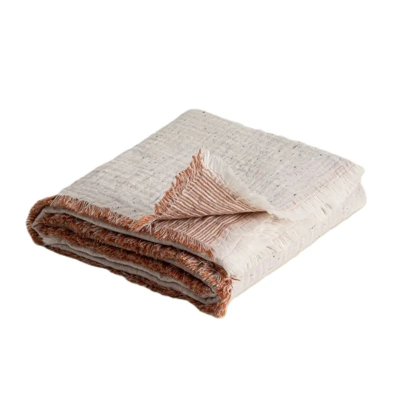 شال مبل و تخت اکوکاتن مدل ملیندا سایز 170x120 سانتی‌متر