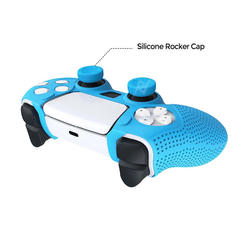 محافظ دسته پلی استیشن۵ دابی مدل silicone case به همراه روکش آنالوگ
