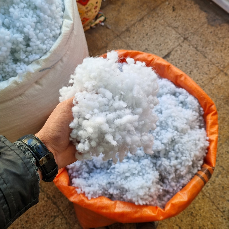 الیاف بالش مدل توپی کد 02