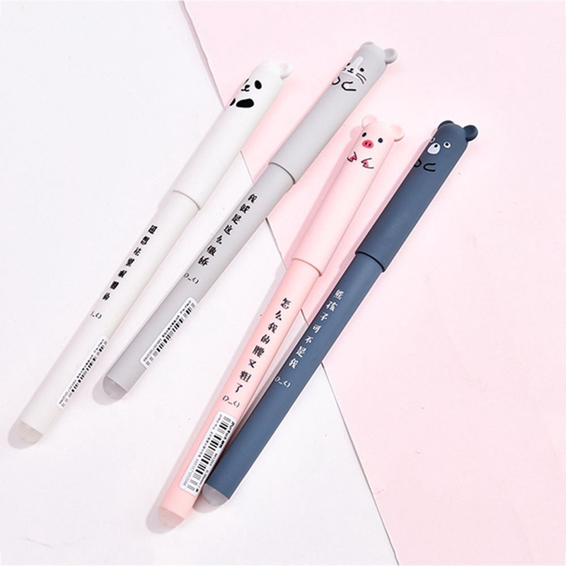 روان نویس مدل حیوانات Erasable کد M1203-00 مجموعه  4 عددی