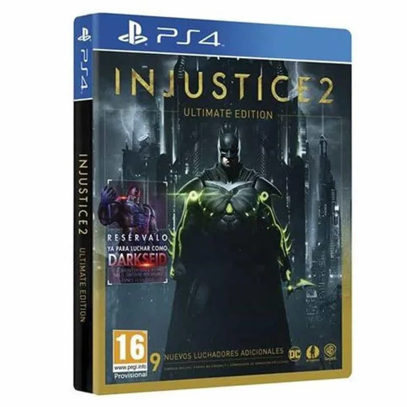 استیل بوک بازی Injustice 2 نسخه Ultimate Edition مخصوص PS4