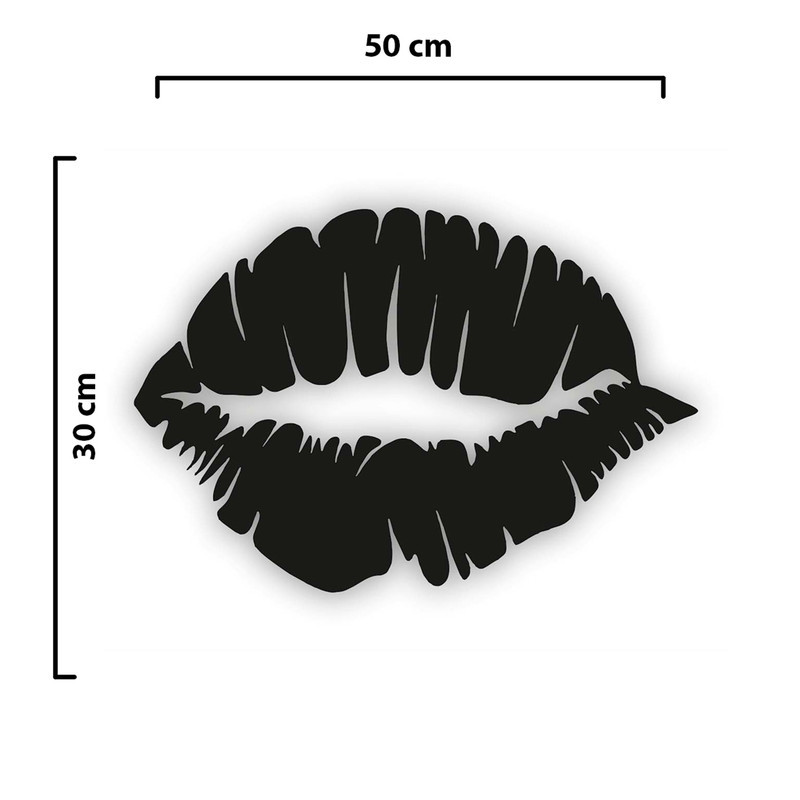 دیوارکوب طرح lip مدل art1027