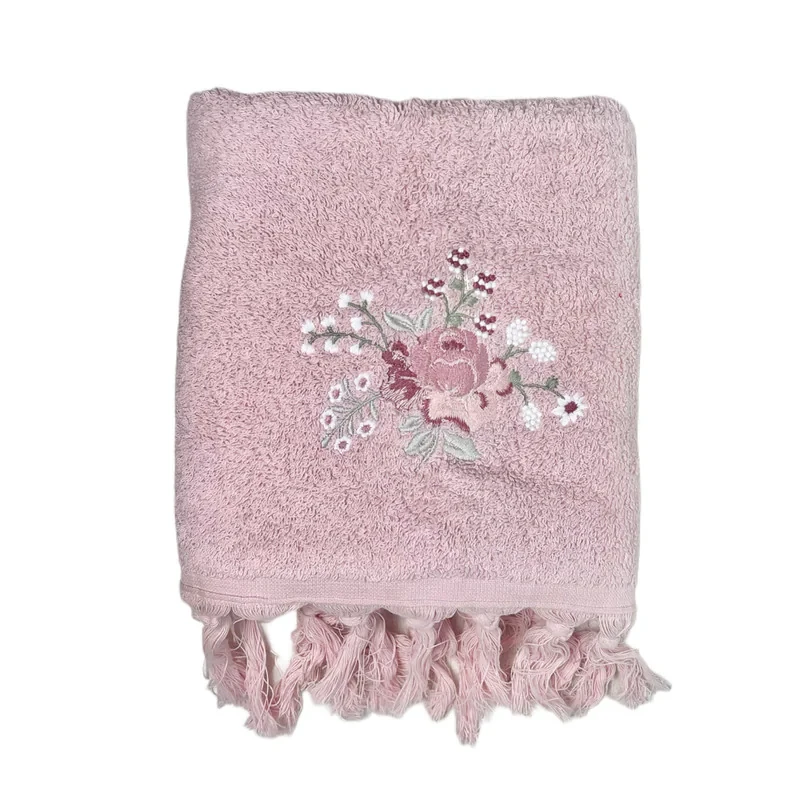 حوله انگلیش هوم مدل Rose Bright سایز 50x80 سانتی متر