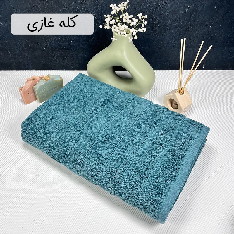 حوله حمام دنیز طرح پینار سایز 100 * 155 سانتی متر