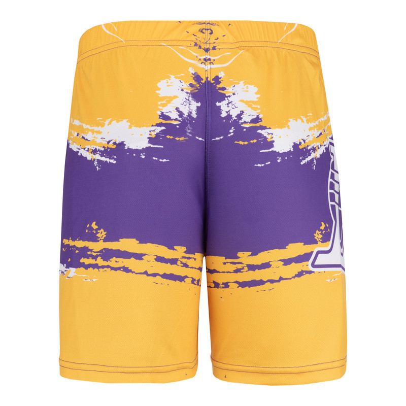 ست تاپ و شلوارک ورزشی مردانه مدل lakers کد 51050