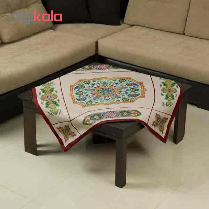 رومیزی شمسه نگار کد TrR-538-3