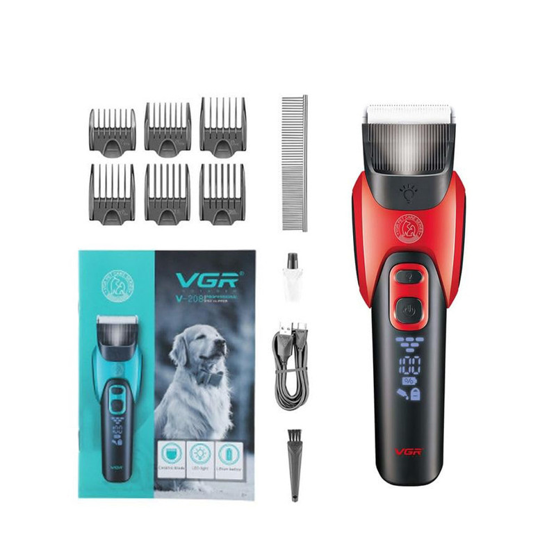 ماشین اصلاح موی حیوانات وی جی ار مدل V-208