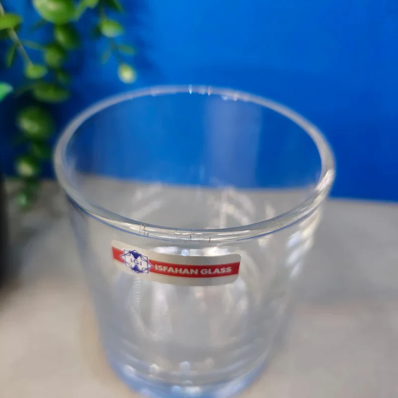 لیوان شیشه و بلور اصفهان مدل ویکتوریا مجموعه 6 عددی