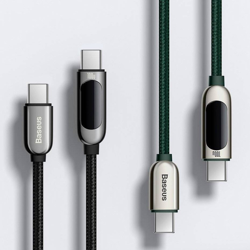 کابل تبدیل USB-C بیسوس مدل Display Fast Charging-100W طول 1 متر