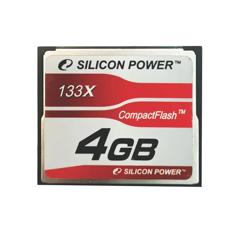 کارت حافظه CF سیلکون مدل TS4GCF133 کلاس 4 استاندارد U1 سرعت 133Mbps ظرفیت 4 گیگابایت