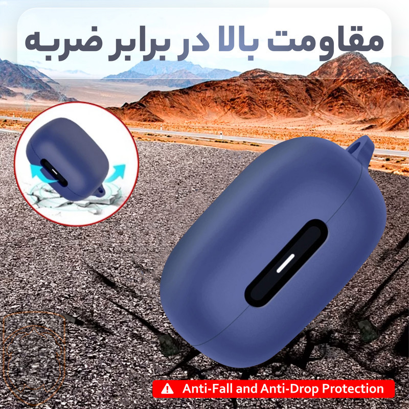 کاور سامورایی مدل Silk-46 مناسب برای کیس هدفون انکر Soundcore Liberty C30i  C40i