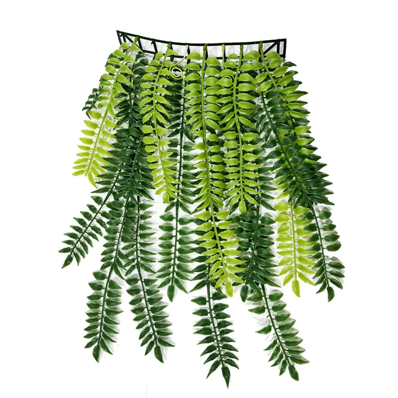 گل مصنوعی دیوارپوش سرخس با ابعاد 25x10x50 سانتی‌متر و وزن 100 گرم