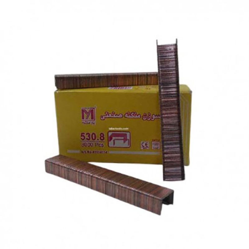 سوزن منگنه صنعتی یزد منگنه مدل 5308 بسته 3000 عددی