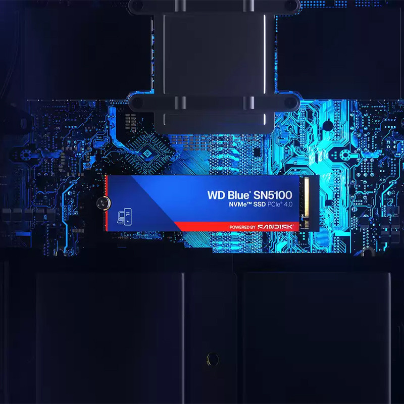 اس اس دی اینترنال PCIe Gen4 x4 وسترن دیجیتال مدل WD Blue SN5100 NVMe ظرفیت 2 ترابایت