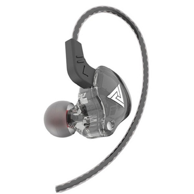 هندزفری کیو کی زد مدل AK6 Type C بدون قابلیت نویز کنسلینگ، اتصال از طریق USB Type-C، دارای طراحی ارگونومیک و کابل بافته شده ضد گره‌خوردگی، مقاوم در برابر حرارت و رطوبت