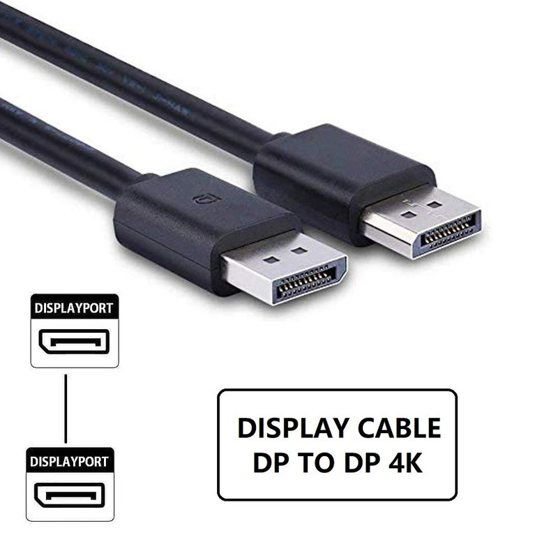 کابل Display Port مدل 4k طول 1.8 متر