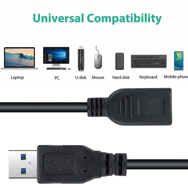 کابل افزایش طول USB 3.0 تی سی تراست مدل TC-U3CF15 طول 1.5 متر