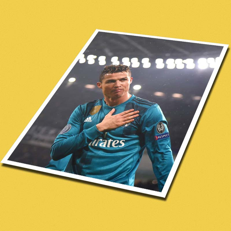 پوستر کارنيکا طرح رونالدو Ronaldo کد 10089 مجموعه 8 عددی