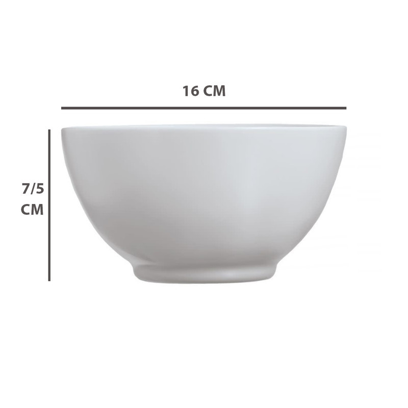 کاسه مدل آبگوشت کد Opal-16CM بسته 6 عددی
