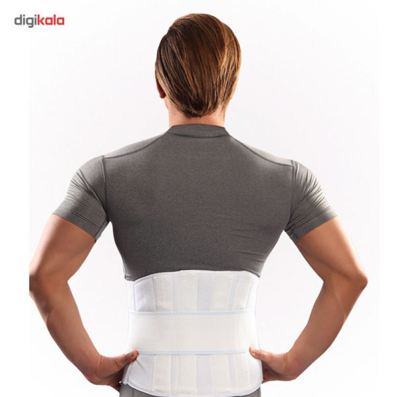 کمربند طبی پاک سمن مدل With Polyamide Hard Bar سایز بزرگ