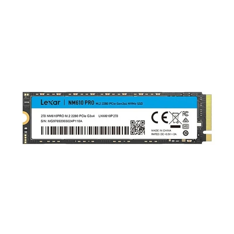 اس اس دی اینترنال PCIe Gen4 x4 لکسار مدل NM610 PRO ظرفیت 1 ترابایت