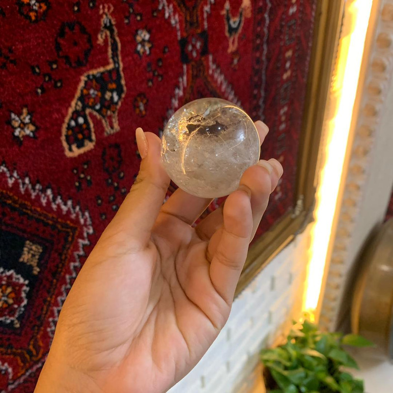 سنگ راف مدل گوی کوارتز کد 110