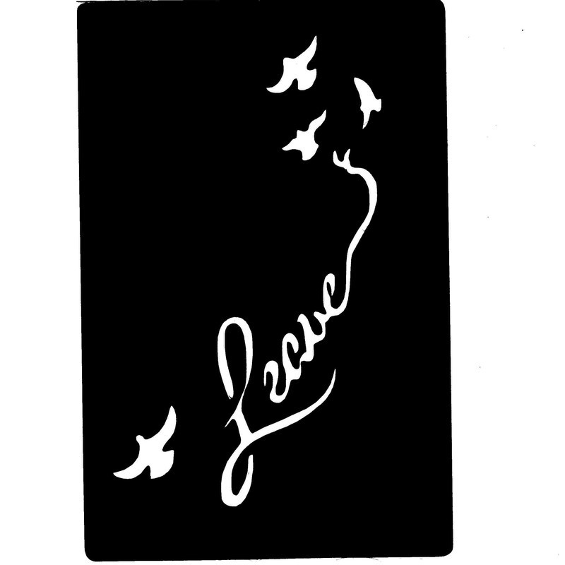شابلون تتوی موقت کد 192021 مجموعه 3 عددی