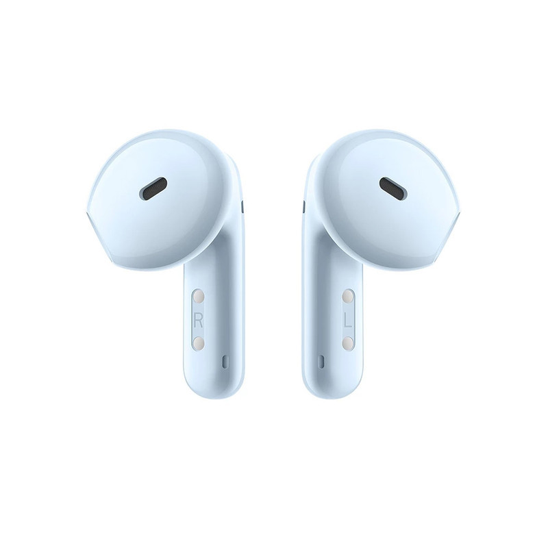 هدفون بلوتوثی شیائومی مدل Redmi Buds 6 Active با نویز کنسلینگ میکروفون (ENC)، درگاه شارژ USB Type-C، دارای دو میکروفون با قابلیت حذف نویز، پشتیبانی از فرمان لمسی، مقاوم در برابر رطوبت و عرق (IPX4)